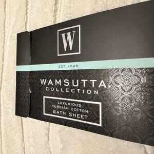 VANILLA Wamsutta Collection 100% Turkish Cotton 40x70 inch BATH SHEET ( Towel )